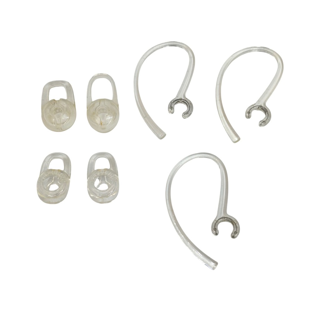 Plantronics Replacement Ear Hooks and Ear Gels Set Clear